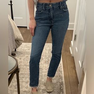 Good American Ankle Straight Jeans 24/00